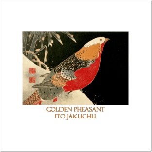 Golden Pheasant (circa 1900) by Ito Jakuchu Posters and Art